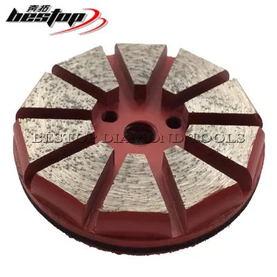 3" Bestop Tools Concrete Grinding Pucks with Hook and Loop Backing