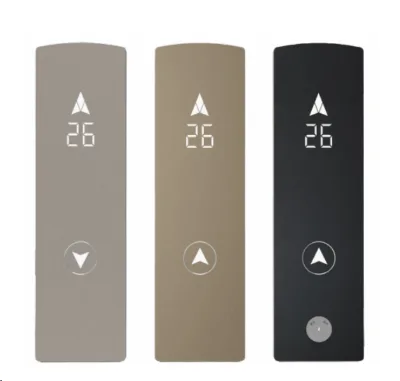 Elevator Call Outbound Call Panel Rose Gold 4.3 Inch Display Elevator Control Panel
