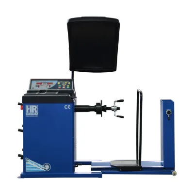 Hauvrex HW9900 Hot  Sales Semi-Automatic Truck Wheel Balancer Machine with Wheel Lifter