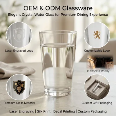 Ultra Thin Haibo Glass Long Drink Cup Transparent Whisky & Cocktail Glassware 201-300ml Modern