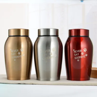 Juicepet Unforgettable Memory Wholesale Pet Urns Metal Pet Urn Customized Pet Urns for Ashes