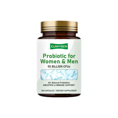 Wholesale Custom Probiotics Prebiotic for Women Men Capsules Probiotics Inulin Supplement Support Intestial Flora