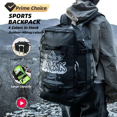4 Colors Composite Pu Large Capacity Multi-Pocket Waterproof Luggage Sleeve Badminton Pickleball Tennis Outdoor Sports Backpack