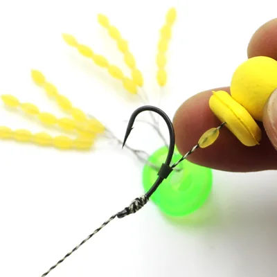 Rig Stops Beads Carp Fishing Accessories Stoper for Carp Rig Carp Fishing Hair Chod Ronnie Rig Pop up Boilies Stop