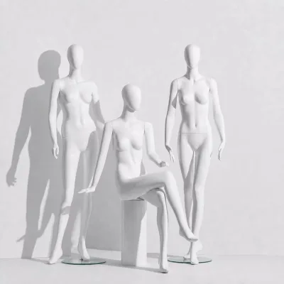 Wholesale Fiberglass Display Female Mannequin Homme Complet Fashionable Mannequin Women