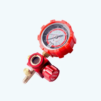 BINGO BG-GPG01 Automobile Air Conditioner Repair Tool Digital Stainless Steel Pressure Gauge for R134a/R22/R32/R410 Refrigerants