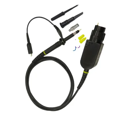 GlobalTone Dual Channel Oscilloscope Probes 300MHz P6300 High Frequency Accessory Kit Performance Clip Probe 1.1m 10x 600V DC