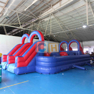 Children's Four Ball Inflatable Obstacle Jumping Game Indoor Playground Equipment