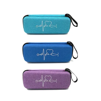 China Stethoscope Package Carrying Travel Light Blue Eva Case for Stethoscopes Organizer