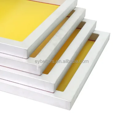 Custom 140t screen printing boxy t shirts equipment pattern silk screen mesh fabric