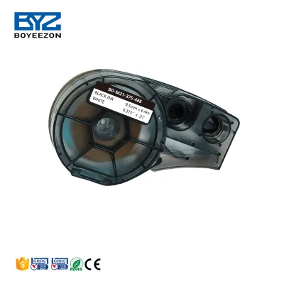 High Quality Strong Compatible Black on Red BD-M21-375-488 for Brrady BMP51 Label Tape Printer Free Sample