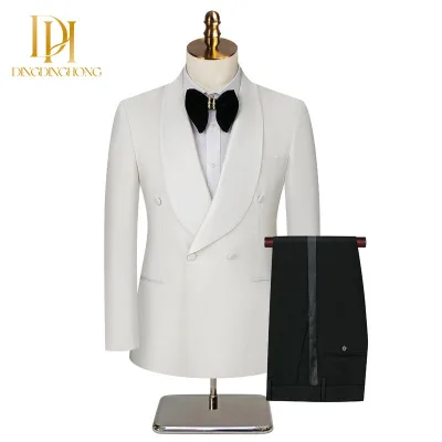 Hot Sale Tailored Groom Suit Costume Pour Hommes Casual Blazers JacketMens Wedding Suit for Men's Formal Business Wedding Suit