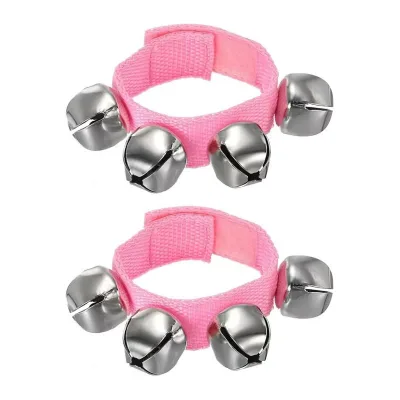 Wrist Bells Hand Bell Multiple Colors Orff Rattle Kids Instrument for Kindergarten Dance Props