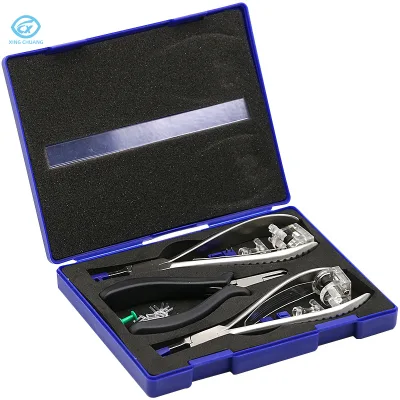 Optical Eyeglass Repair Pliers Tool Set Multi Function Glasses Frame Adjusting Pliers Kit for Spectacle Shop Maintenance
