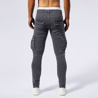 Work Pants Leg Binding Sweatpants Thin Pants Multi Pocket Versatile Casual Workwear Long Straight Leg Pants