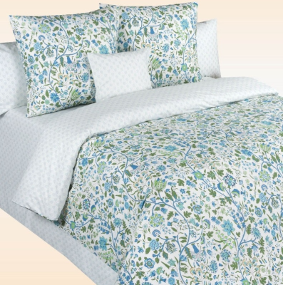 Aoyatex Hot Sell PRINTED Bedding Quilted Comforter with White Sherpa Quilt