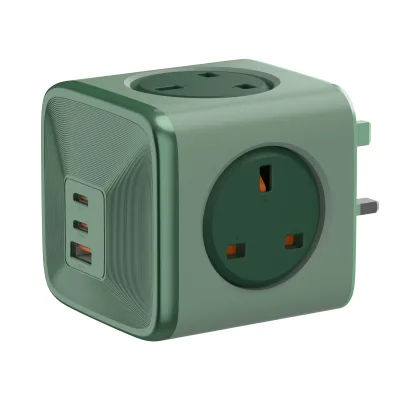 4 Way Socket Extension Multi Plug High Power Multi Power UK Extension Socket With USB Plug