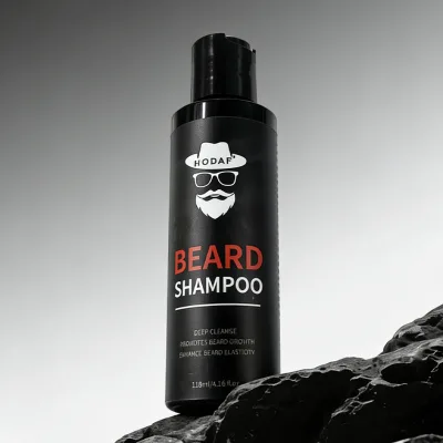 Wholesale OEM Beard Wash Facial Hair Shampoo for Nourishing Strengthening Free Sample