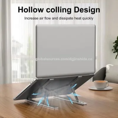 Notebook Computer Bracket Portable Aluminum Notebook Bracket Folding Laptop Notebook Stand