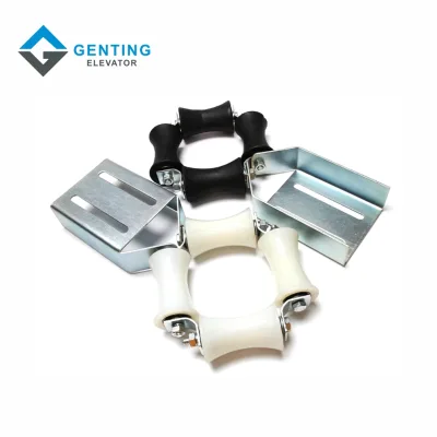 Elevator spare parts General elevator compensation chain guiding device Wheel size 55*88