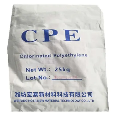 Low Price Chlorinated Polyethylene CPE Powder Indian Rate Chemical Auxiliary Agent