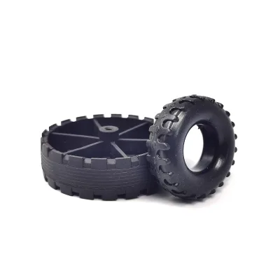 OEM Custom Injection Molded Rubber Parts for Toy Car Wheels