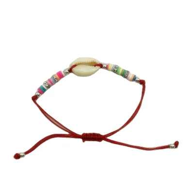 Colorful Shell Charm Bead Bracelets Beach Style Wristbands