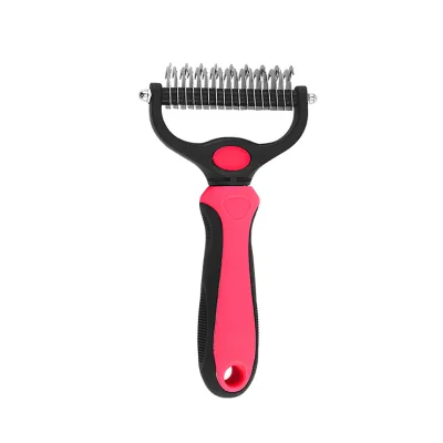 Professional Pet Dog Cat Comb Furry Hair Deshedding Roll Comb Dog Pet Brush Dematting Unde