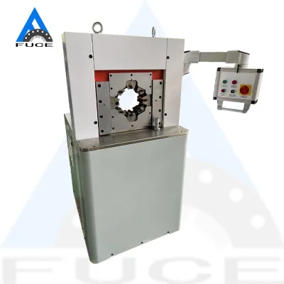 2" High Pressure Rubber 5/16-3'' 6sh 5.5KW Hydraulic Hose Clamp Machine16L Oil Pump Rubber Hose for Elbow Fitting
