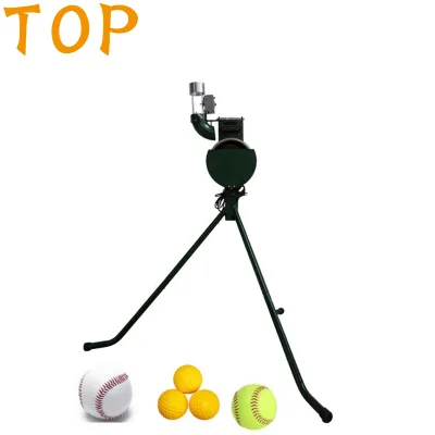 Durable Pro Baseball Softball Combo Pitching Machine Fielding Practice Batting Training