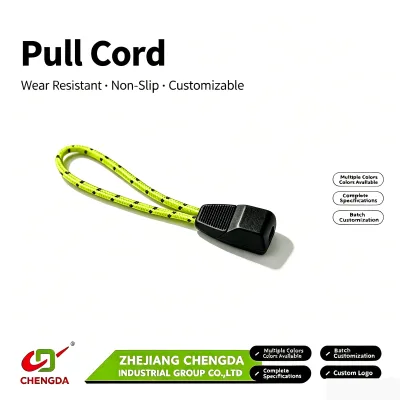 Silicone Zipper Pull Cord Custom Multi Color