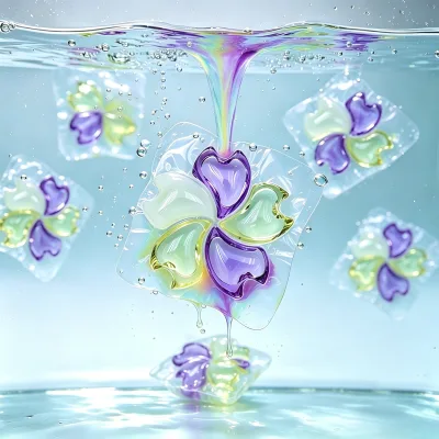 OEM Custom Packaging Laundry Gel Pods Easy Dissolve Daily Garment Washing Products