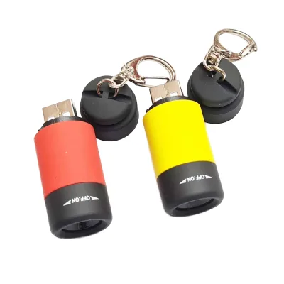 UV LED Flashlight Small Keychain Light Torch 395nm UV Lamp Money Detection Finger Lights Camping Carabiner