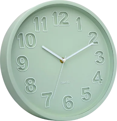 Super Quiet Quartz Analog Wall Clock for Bedroom