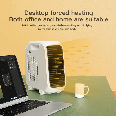 Portable High Power 1800W Desktop PTC Ceramic Mini Room Heater Heating Wire Electric Fan Heater for Winter Home