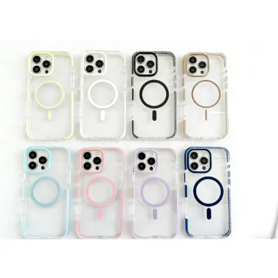 Wholesale Anti-Slip Phone Case | TPU + Acrylic Hybrid Shockproof Mobile Cover