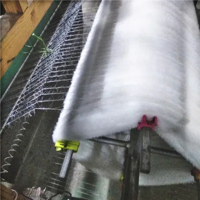 Factory Raw White Hank 2CM 7NM Yarn Mink Down Soft Faux Fur Fancy Yarn for Knitting Scarves Sweater