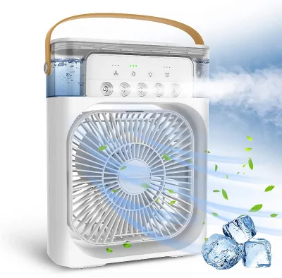2024 New Standing Refrigeration Small Cooler Portable Spray Fan for Home Office Car & Outdoor Use USB Powered 1 Year Warranty