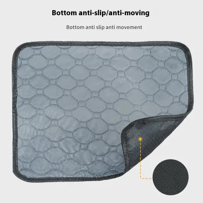 Sample Manufacturer-Sourced All-Season Washable Dog Urine Pad Pet Training Supplies for Car Sofa Pet Mat Cloth Material