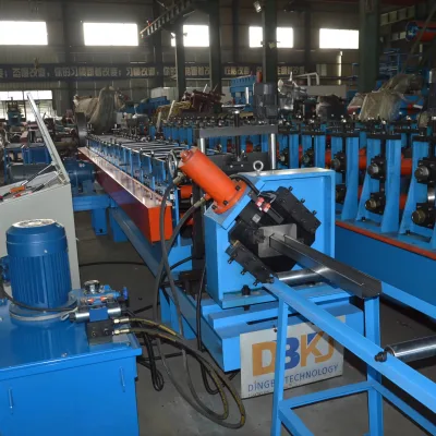 Box Beam Roll Forming Machine Warehousing System c Section Storage Angle Iron Rack Roll Forming Machine