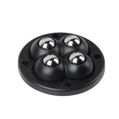 Small Pulley Household Hardware Accessories Free Drilling Wear-Bearing Mute Wheel Universal Double Ball Factory Price Wall Usage