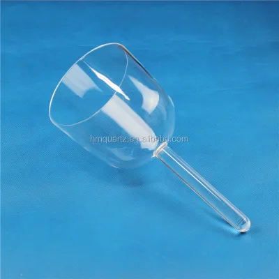 Handle Crystal Singing Bowl With Suede Mallet