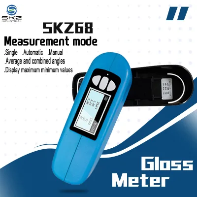 SKZ68 Three-Angle Gloss Meter with 20/60/85 Degree Measurement for Surface Quality Control