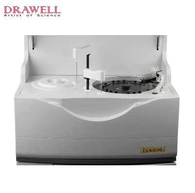 Drawell TC6030 Laboratory Chemistry Analyzer Eight Step Washing Multipoint Calibration 260 Tests Per Hour Chemistry Analyzer