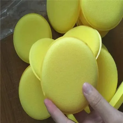 SEQ 2024 PU Car Waxing Buffing Polishing Pad for Soft Side High Density Foam Applicator