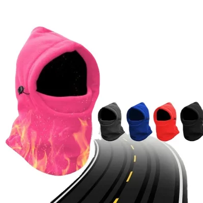YD41 Outdoor Polar Fleece Windproof Thermal Fleece Balaclava Hood Motorcycle Warm Hat Cycling Face Mask Cs Ski Winter Hats
