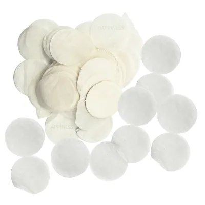 White 3cm Round Confetti Throwing Paper for Wedding, Proposal, Birthday Party, Scene Decoration & Atmosphere Setup