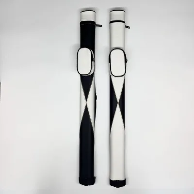1/2 Rod Box Billiard Cue Protective Cover Large Head Barrel Outer Portable PU Surface Rod Bag