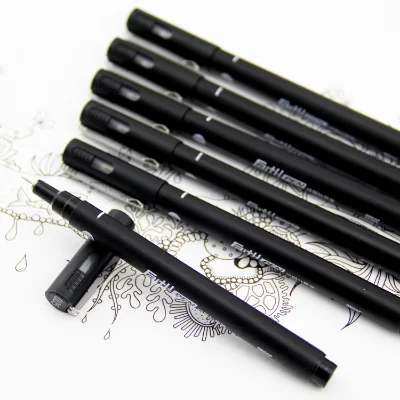 Superior Technical Waterproof Fine Line Painting Pen for Engineering Drawing with High Quality Artist Level