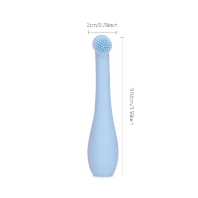 Wholesale Eco Friendly Silicone Baby Training Toothbrush Soft Infant Training Toothbrush Kids All-Round Silicone Toothbrush